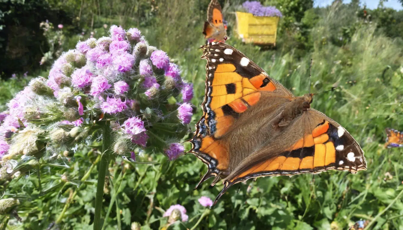 découvrez l'incroyable histoire de ce couple ayant découvert le plus grand papillon d'europe dans son jardin près de toulouse. une rencontre surprenante avec la nature !