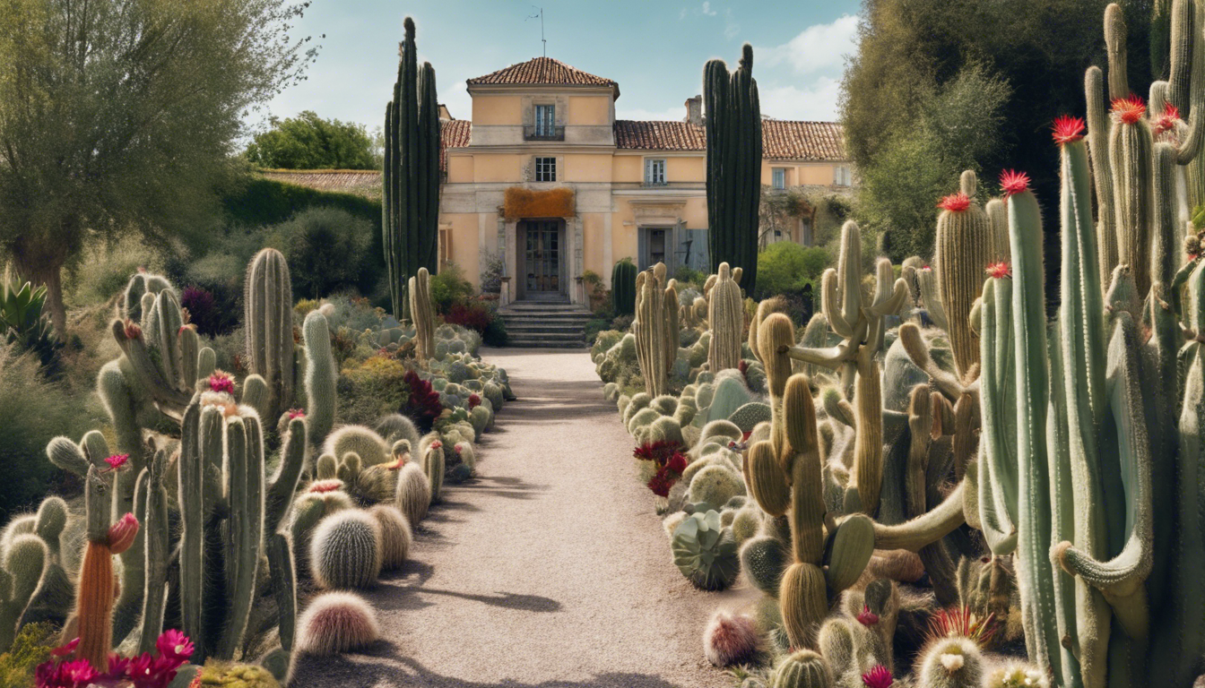 découvrez le paradis des cactus au jardin secret de beaupréau-en-mauges. un lieu à visiter ce week-end pour une expérience unique !