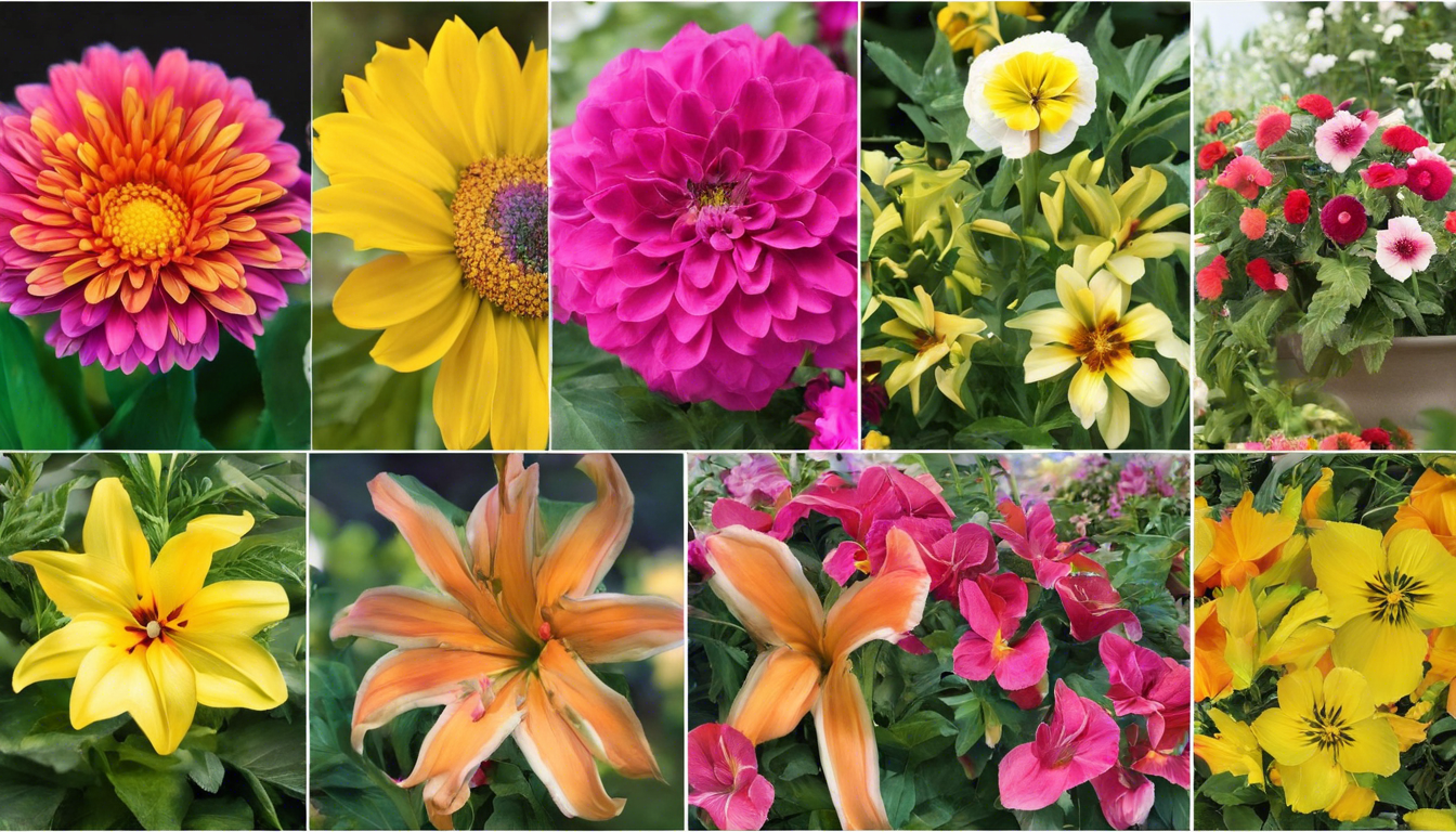 découvrez les meilleures astuces pour planter ces 7 fleurs d'été dans votre jardin et profiter d'un jardin fleuri tout l'été !