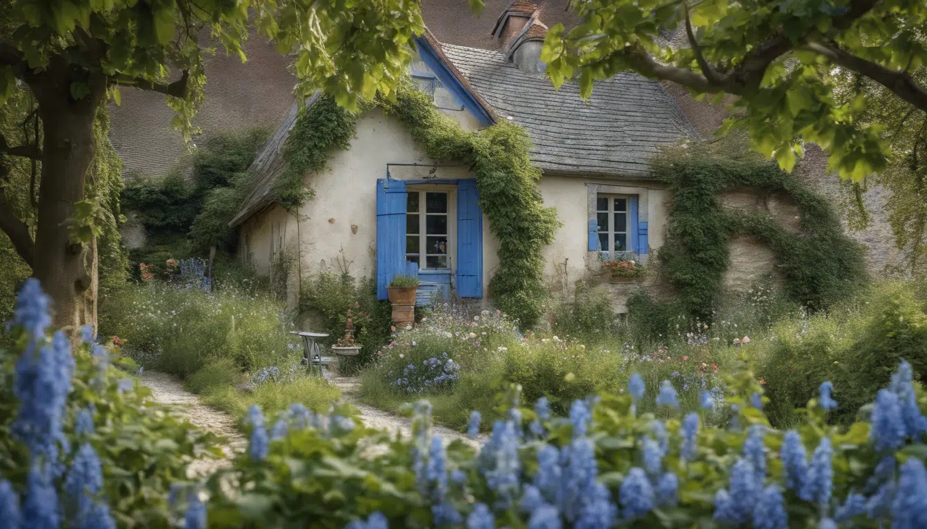 découvrez le jardin secret de la ferme bleue d'uttenhoffen, un trésor caché du patrimoine français à explorer absolument !