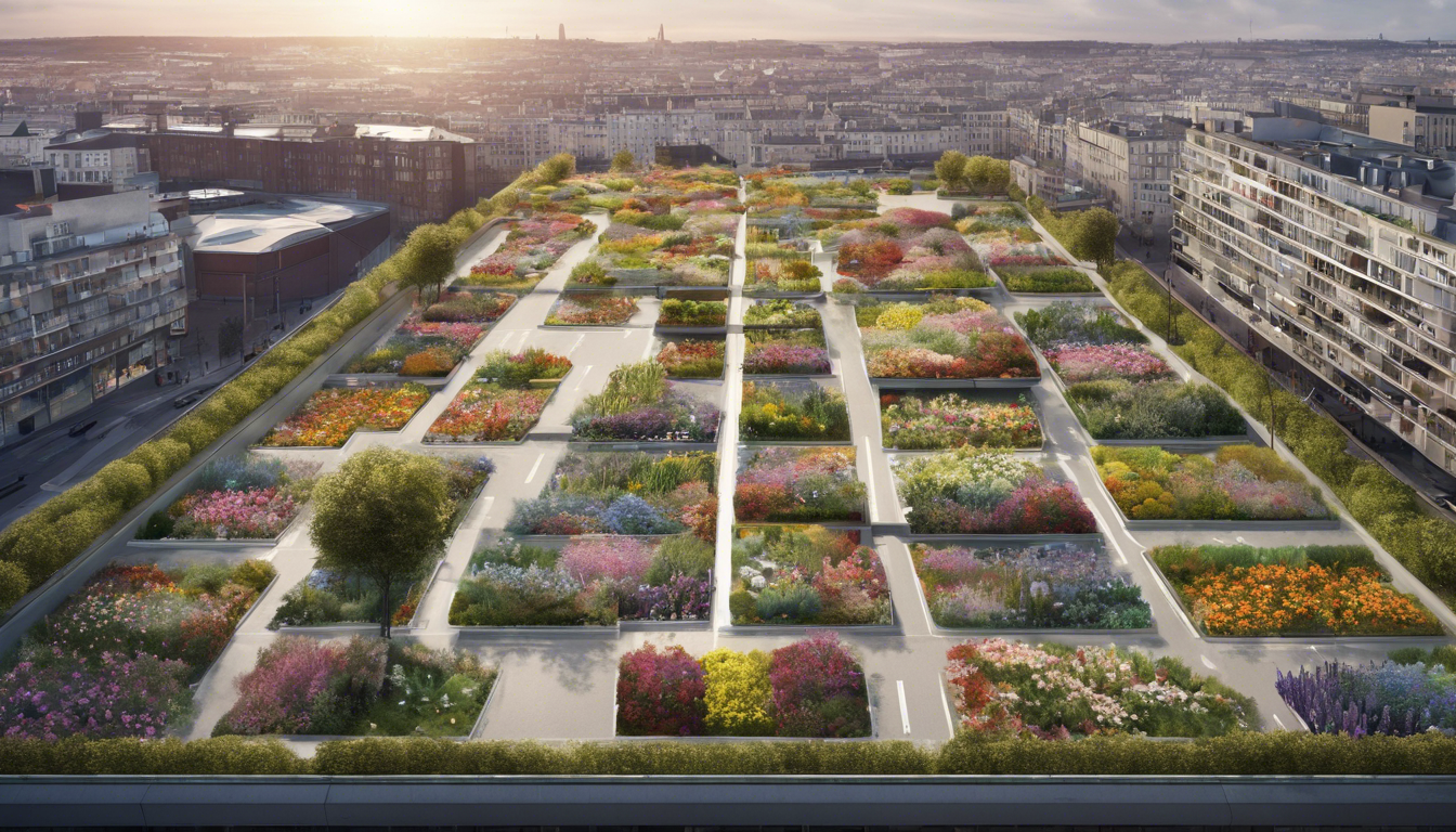 découvrez l'incroyable cité-jardin fleurissant sur le toit d'un parking au havre, une solution miracle pour sauver nos villes ?