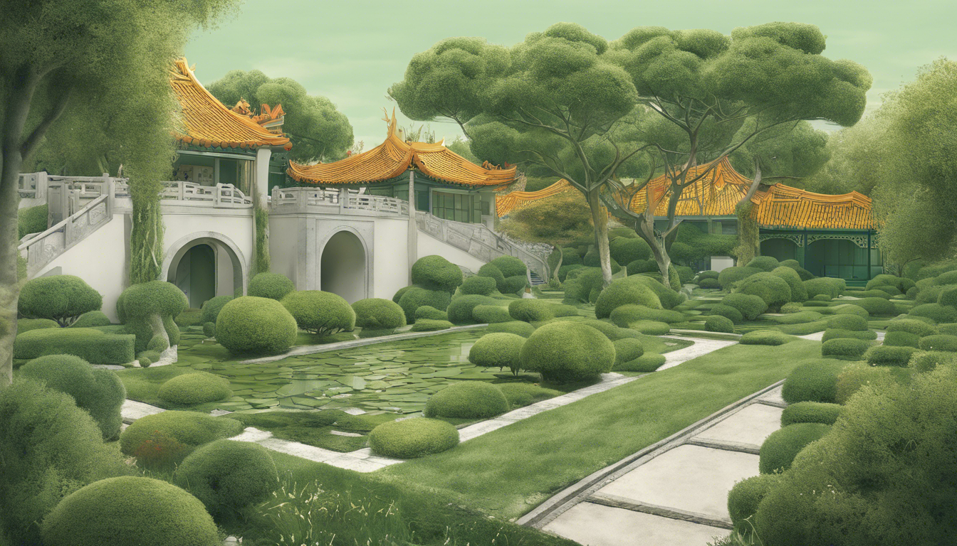 découvrez les mystères de royan : philippe most avait-il un plan secret pour transformer la tache verte en jardin chinois? plongez dans l'histoire de royan et ses énigmes urbaines.