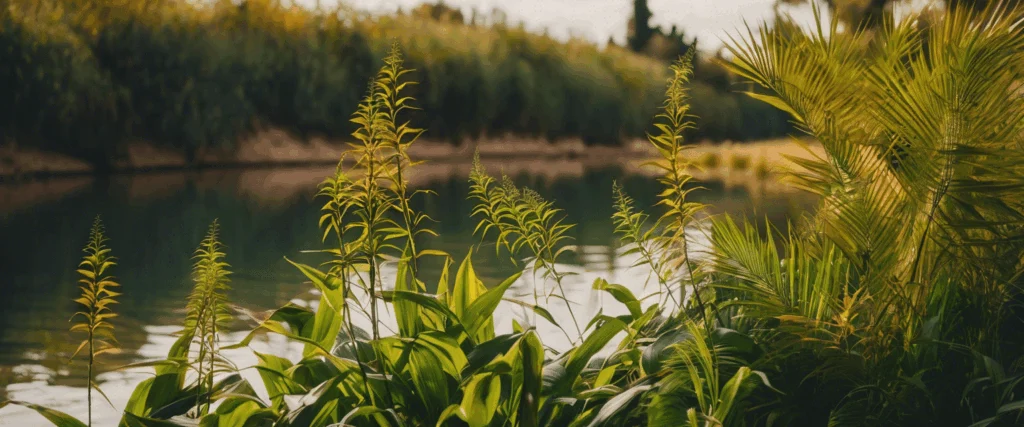 Plantes de berges de rivières