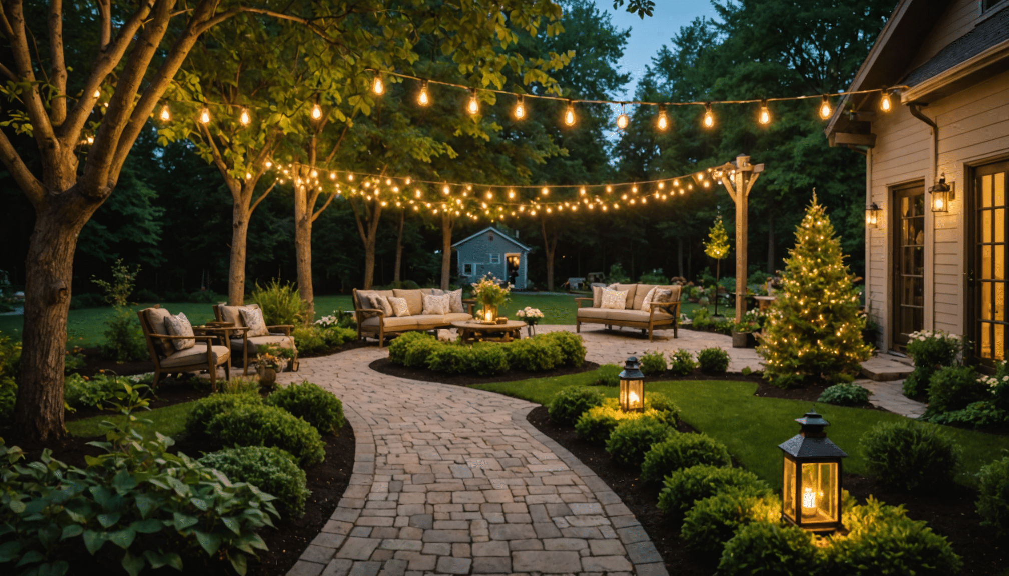 découvrez nos astuces pour sublimer votre jardin grâce à un éclairage extérieur créatif. apprenez à utiliser guirlandes, torches et lampadaires pour créer une ambiance chaleureuse et accueillante. transformez vos soirées en plein air en un véritable enchantement.