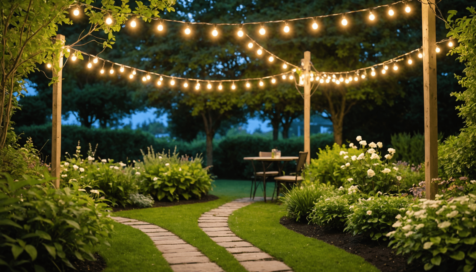 découvrez nos astuces pour sublimer votre jardin grâce à un éclairage extérieur créatif. apprenez à utiliser guirlandes, torches et lampadaires pour créer une ambiance chaleureuse et accueillante dans votre espace extérieur.