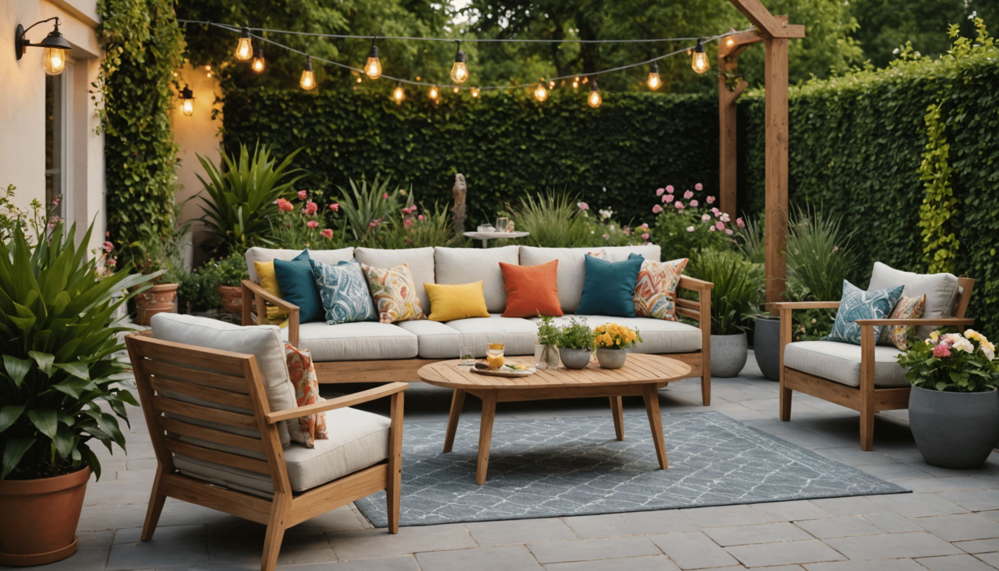 découvrez comment transformer votre espace extérieur en un havre de paix avec notre sélection d'ensembles de jardin à moins de 500 euros. profitez des meilleures promotions des soldes maisons du monde pour allier style et confort sans vous ruiner.