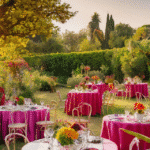 Une célébration joyeuse au jardin du Casaou sdxl-b6e045ae8a5867f07a99207153c55fbd