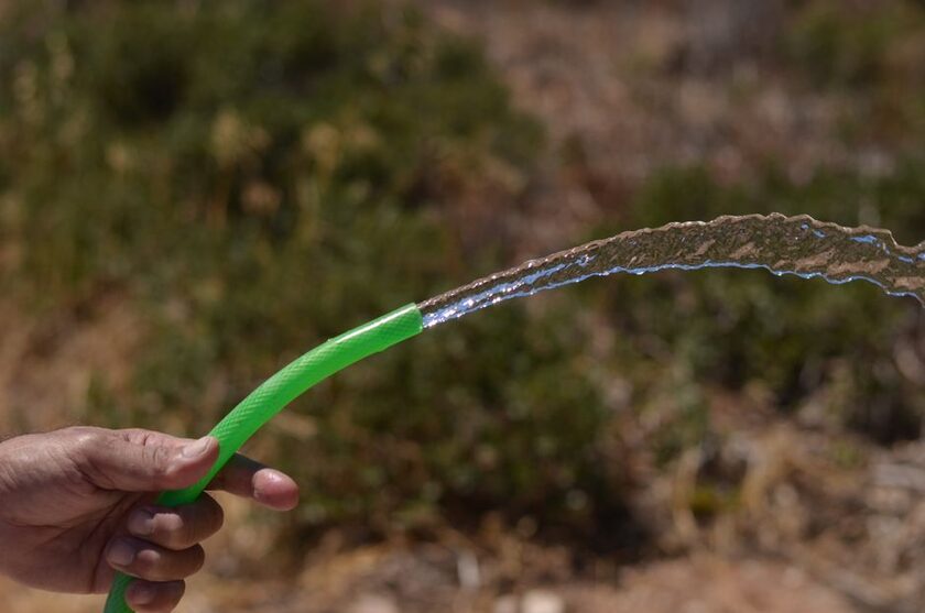 Goutteur en ligne réglable 1 à 8 l/h, compensé Gardena